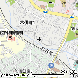 川越京染店周辺の地図