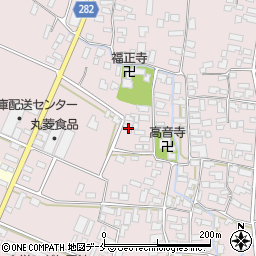 山形県寒河江市日田50-1周辺の地図