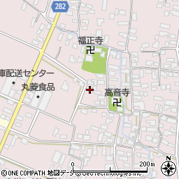 山形県寒河江市日田50周辺の地図