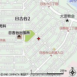 宮城県富谷市日吉台周辺の地図