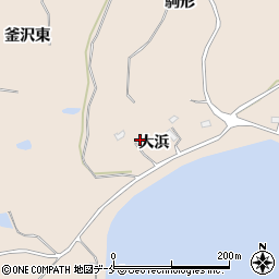 宮城県宮城郡松島町手樽大浜21周辺の地図