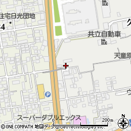 山形県天童市久野本1164-3周辺の地図