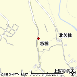 宮城県仙台市泉区福岡板橋周辺の地図