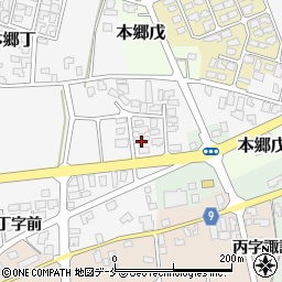 山形県西村山郡大江町本郷丁181-14周辺の地図