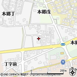 山形県西村山郡大江町本郷丁181-17周辺の地図