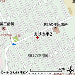 宮城県富谷市あけの平周辺の地図