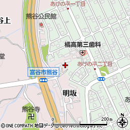 宮城県富谷市富谷明坂32周辺の地図
