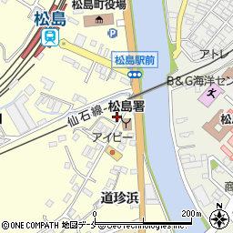 旅館松波荘周辺の地図