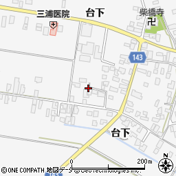 山形県寒河江市柴橋807周辺の地図