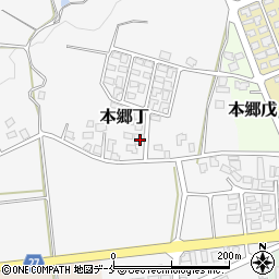 山形県西村山郡大江町本郷丁198-6周辺の地図