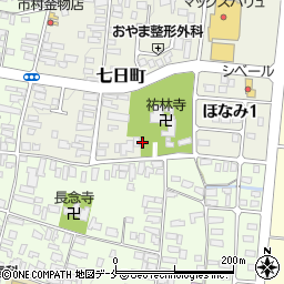 稲荷神社周辺の地図