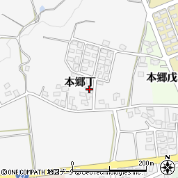 山形県西村山郡大江町本郷丁198-7周辺の地図