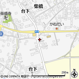 山形県寒河江市柴橋3366周辺の地図