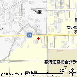 山形県寒河江市寒河江鷹の巣4-3周辺の地図