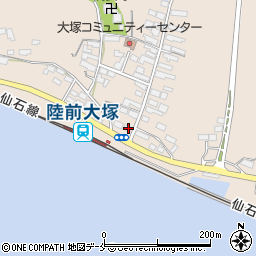 宮城県東松島市大塚大塚24-1周辺の地図