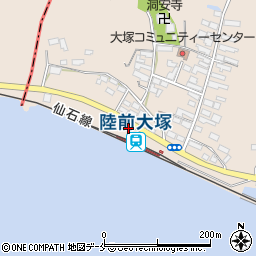 宮城県東松島市大塚大塚104周辺の地図