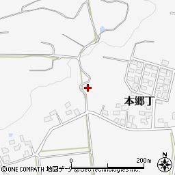 山形県西村山郡大江町本郷丁259-1周辺の地図