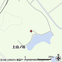 宮城県東松島市野蒜上山ノ坊周辺の地図