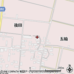 山形県寒河江市日田248周辺の地図