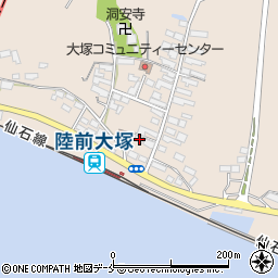 宮城県東松島市大塚大塚25周辺の地図