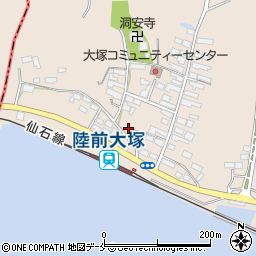 宮城県東松島市大塚大塚64-1周辺の地図