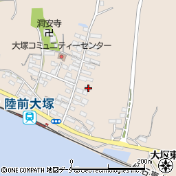 宮城県東松島市大塚大塚11周辺の地図