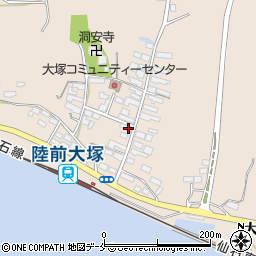 宮城県東松島市大塚大塚29周辺の地図