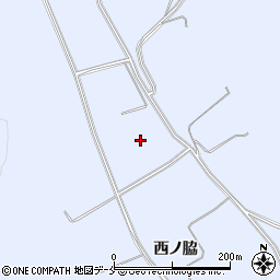 宮城県仙台市泉区朴沢西ノ脇後周辺の地図