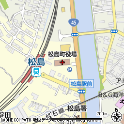 松島町役場周辺の地図