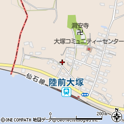 宮城県東松島市大塚大塚67周辺の地図