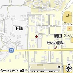 山形県寒河江市寒河江鶴田38-13周辺の地図