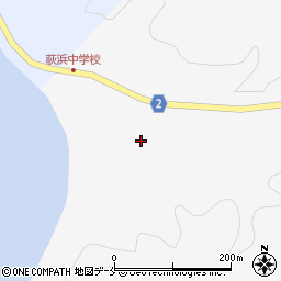 宮城県石巻市荻浜田ノ浜山1周辺の地図