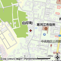 山形県寒河江市山岸町6-8周辺の地図