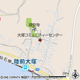 宮城県東松島市大塚大塚53周辺の地図