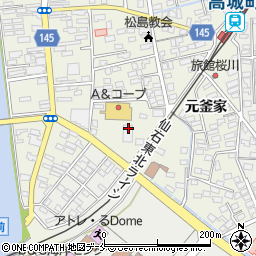 ＪＡ仙台松島周辺の地図
