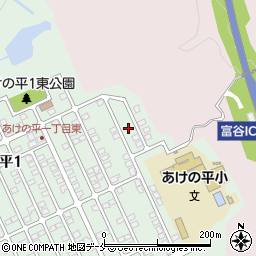 あけの平・なおし周辺の地図