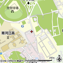 山形県寒河江市八幡町3-41周辺の地図