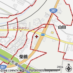 高橋石油株式会社オアシス２８７周辺の地図