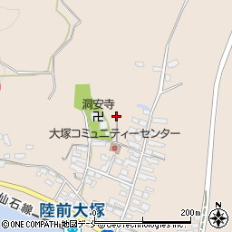 宮城県東松島市大塚大塚52周辺の地図