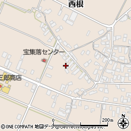 山形県寒河江市西根高畑1796周辺の地図