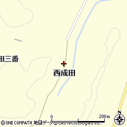 宮城県富谷市西成田山神周辺の地図