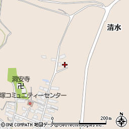 宮城県東松島市大塚大塚3周辺の地図