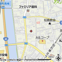 七十七銀行松島支店周辺の地図