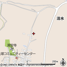 宮城県東松島市大塚大塚2-1周辺の地図