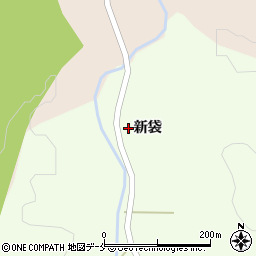 宮城県富谷市大亀新袋周辺の地図