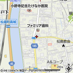 宍戸生花店花キューピットの店周辺の地図