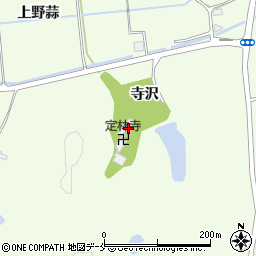 宮城県東松島市野蒜寺沢周辺の地図