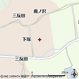 宮城県東松島市大塚下塚周辺の地図