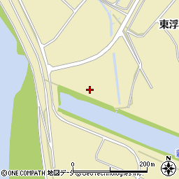 宮城県東松島市浜市（東浮足）周辺の地図