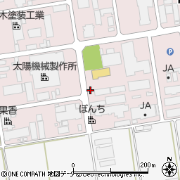 日野興業株式会社　山形営業所周辺の地図
